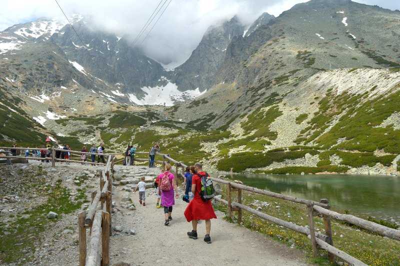 Léto ve Vysokých Tatrách - Skalnaté Pleso