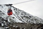 Zima ve Vysokých Tatrách - lanovka na Lomnický štít